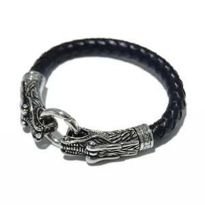 Dragon of Bali - Black leather