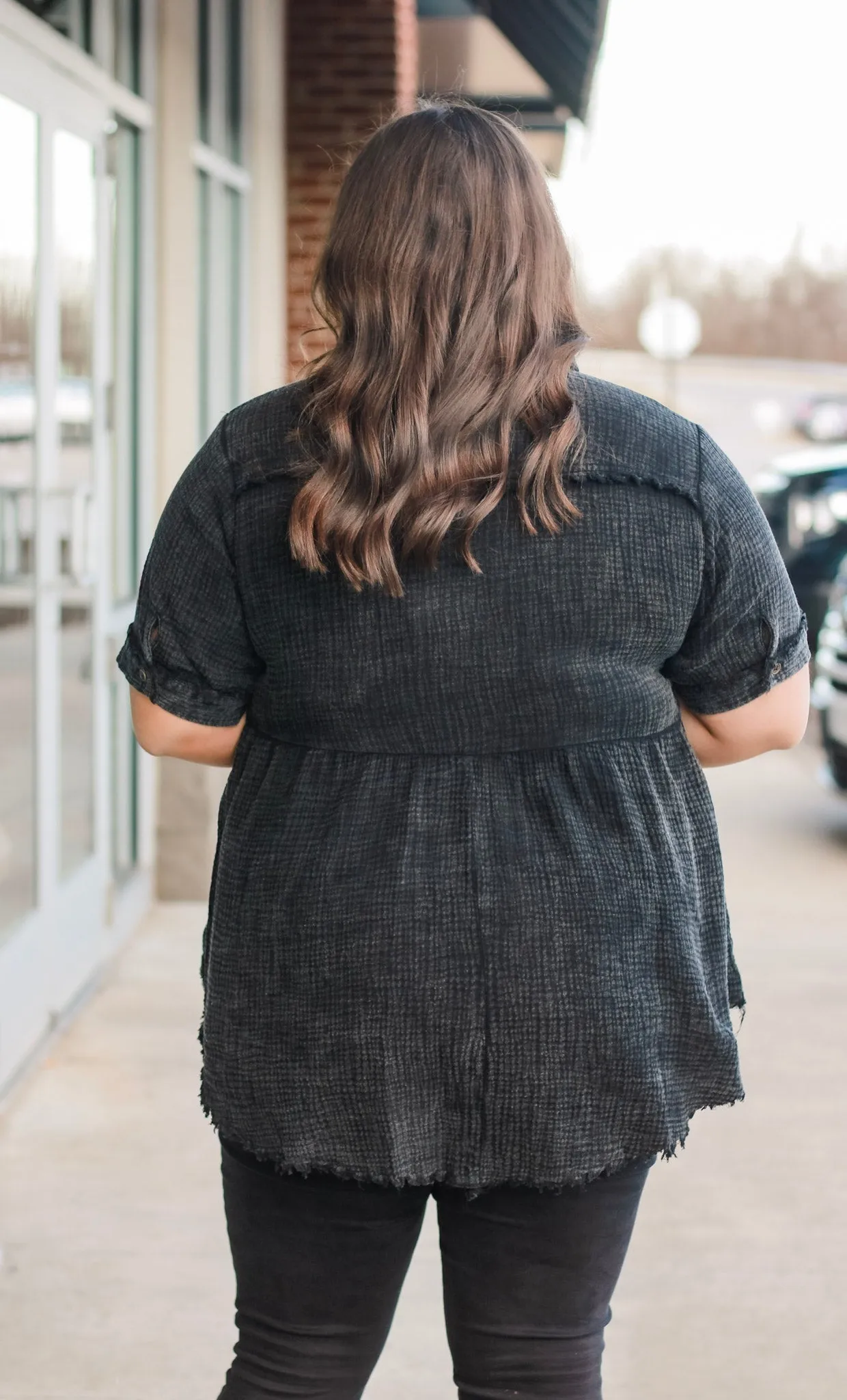 Drinks on Me Mineral Wash Top