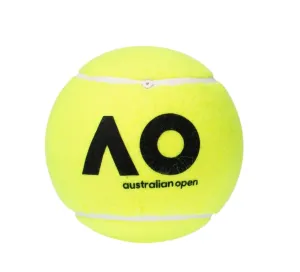 Dunlop Australian Open Official Midi Ball 5inch (1 pack) Yellow