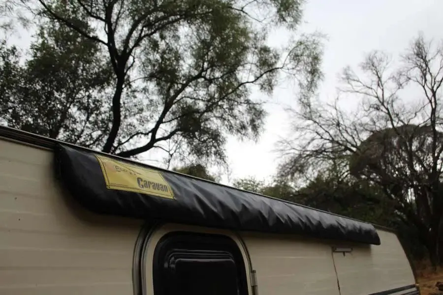 Eezi-Awn Caravan Bag Awning 3.5M Grey - Black Friday Sale