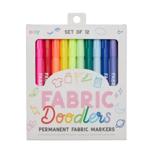 Fabric Doodle Markers - Set of 12