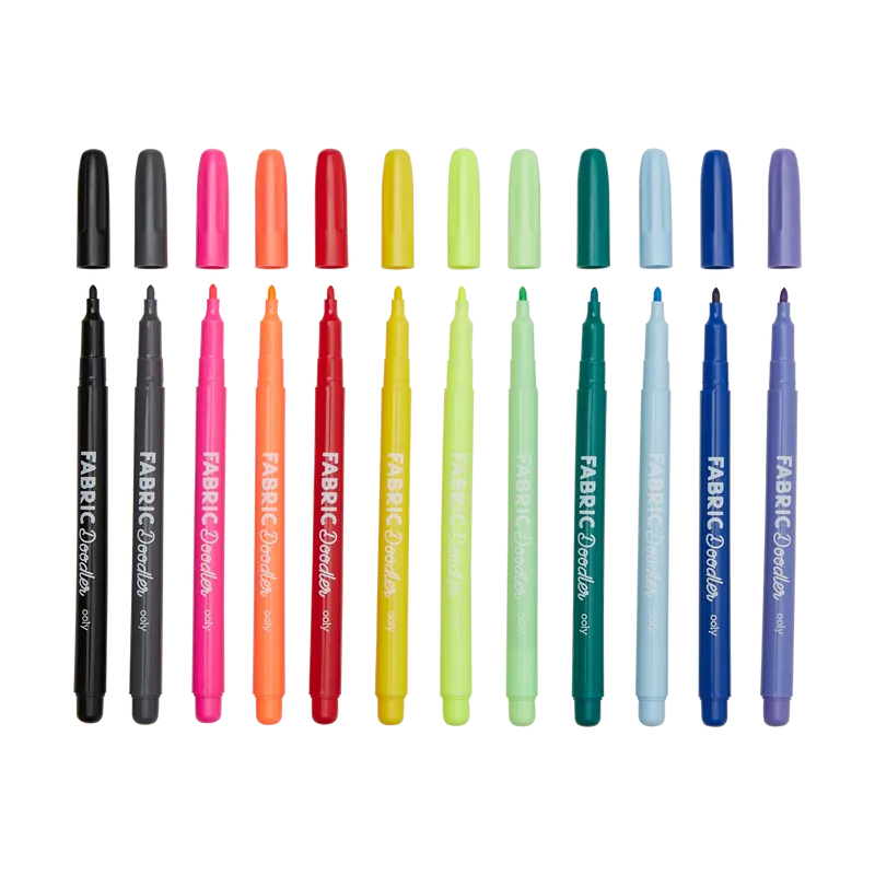 Fabric Doodle Markers - Set of 12