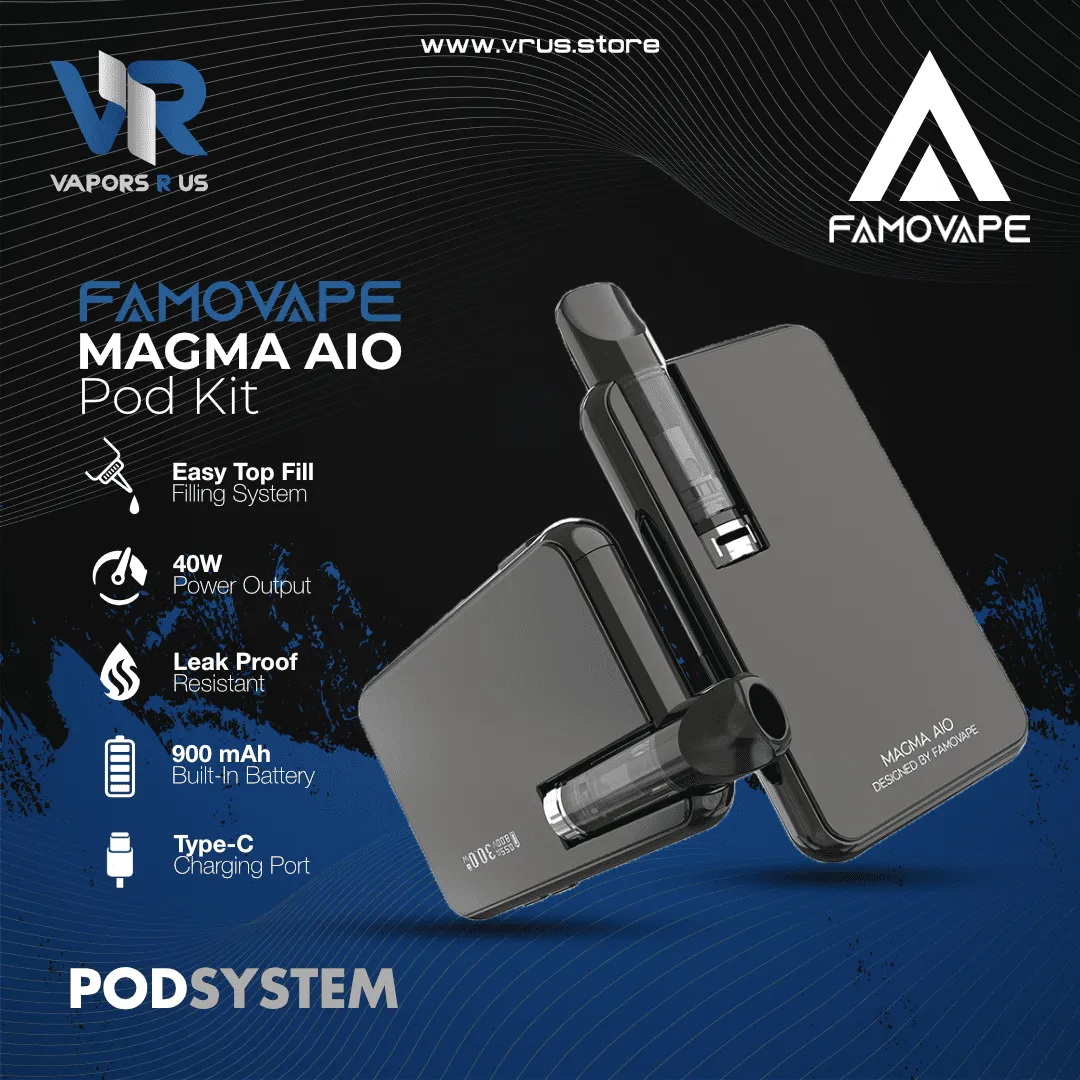 FAMOVAPE - Magma AIO Pod Kit 900mAh