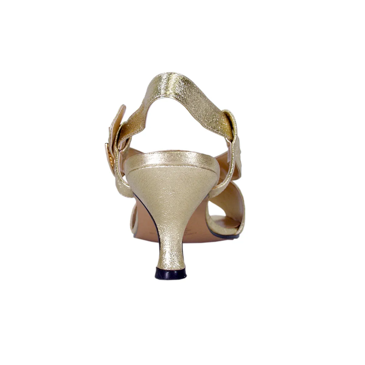 FLORAL Helene Women's Wide Width Criss-Cross Dress Heeled Sandals