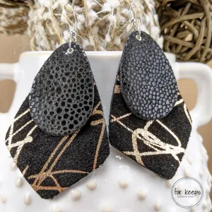 For Keeps Double Kites Earrings