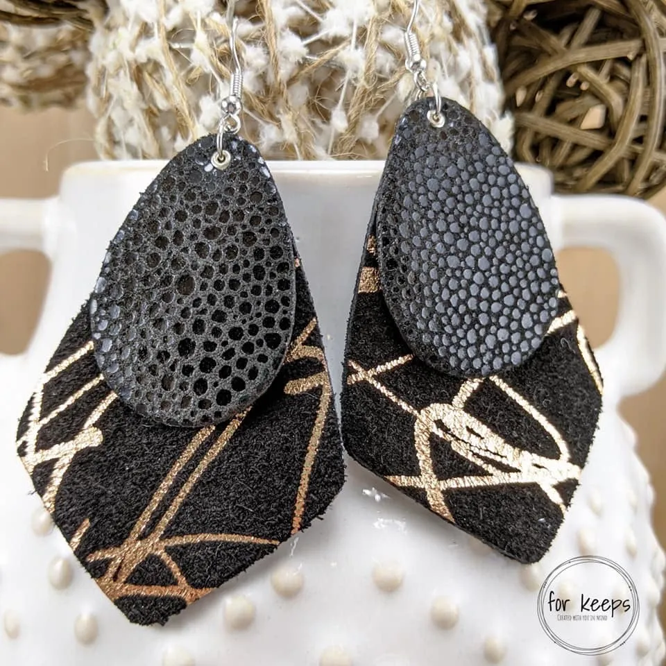 For Keeps Double Kites Earrings