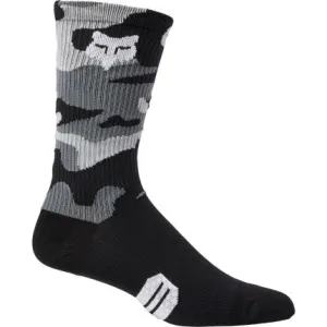 FOX Calcetines Bicicleta Cushioned Crew Camo Negro