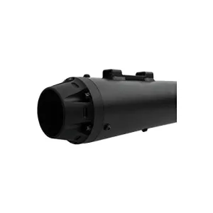 Freedom HD00423 Exhaust (American Outlaw Slip-On Blacked Out 4.5")