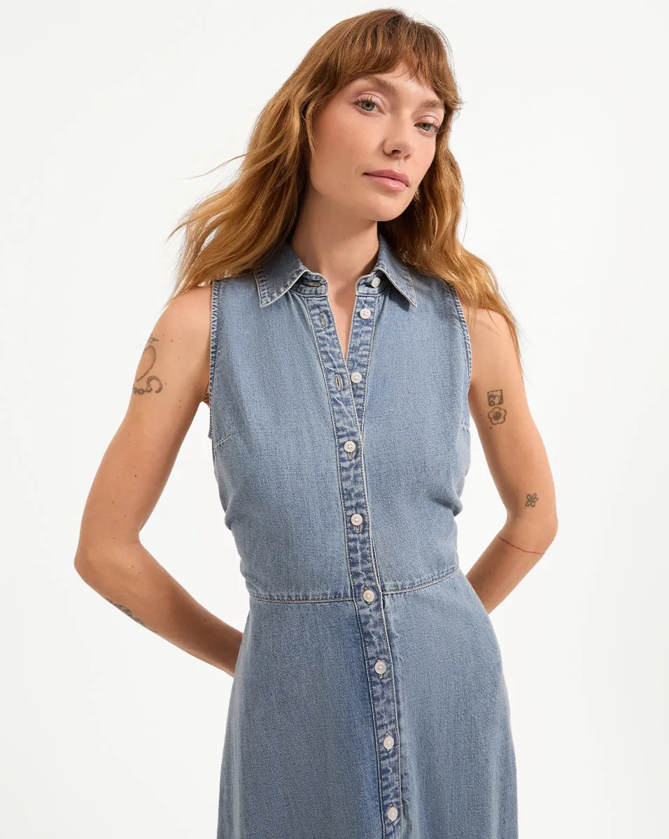 Fuller Denim Midi Dress