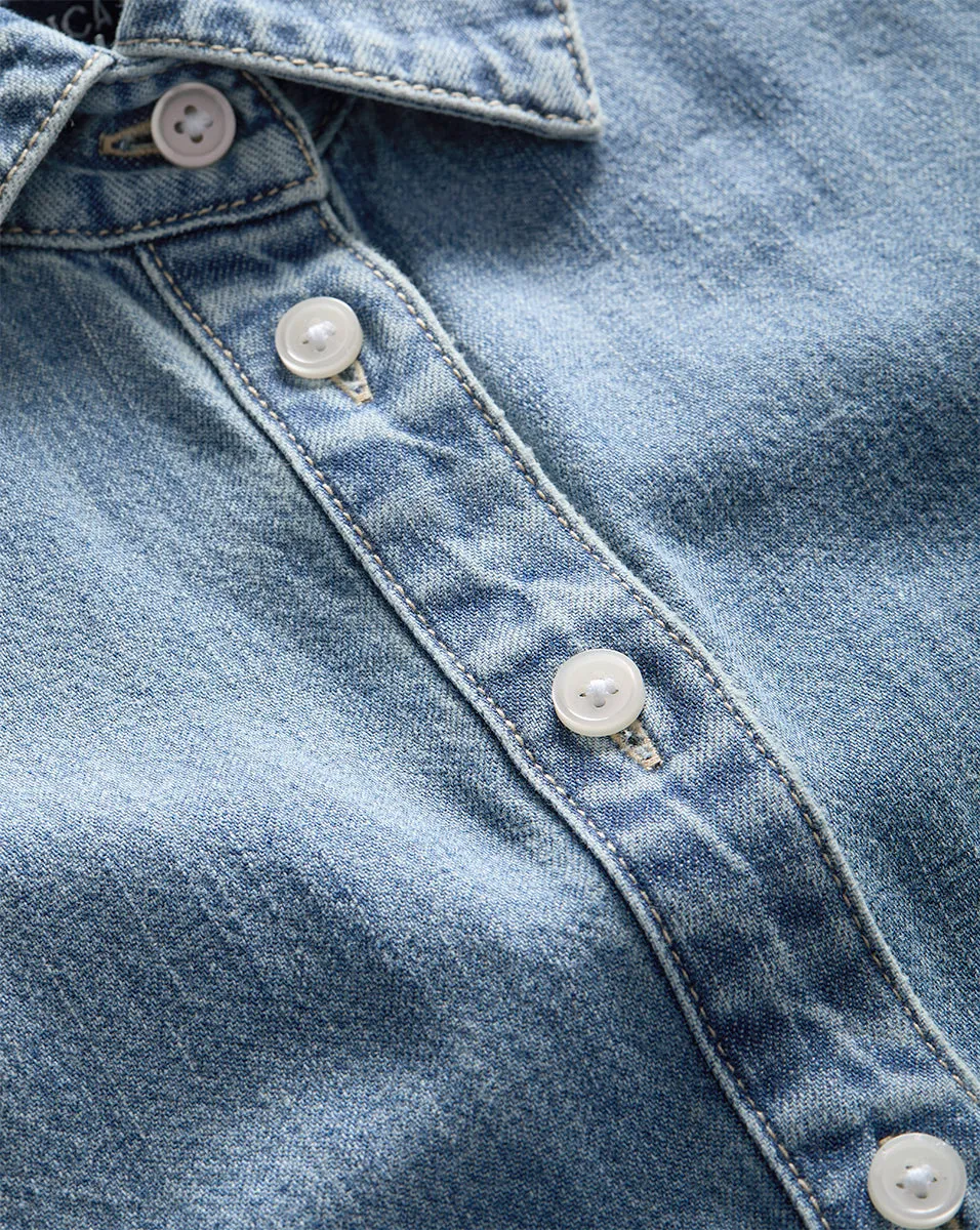 Fuller Denim Midi Dress