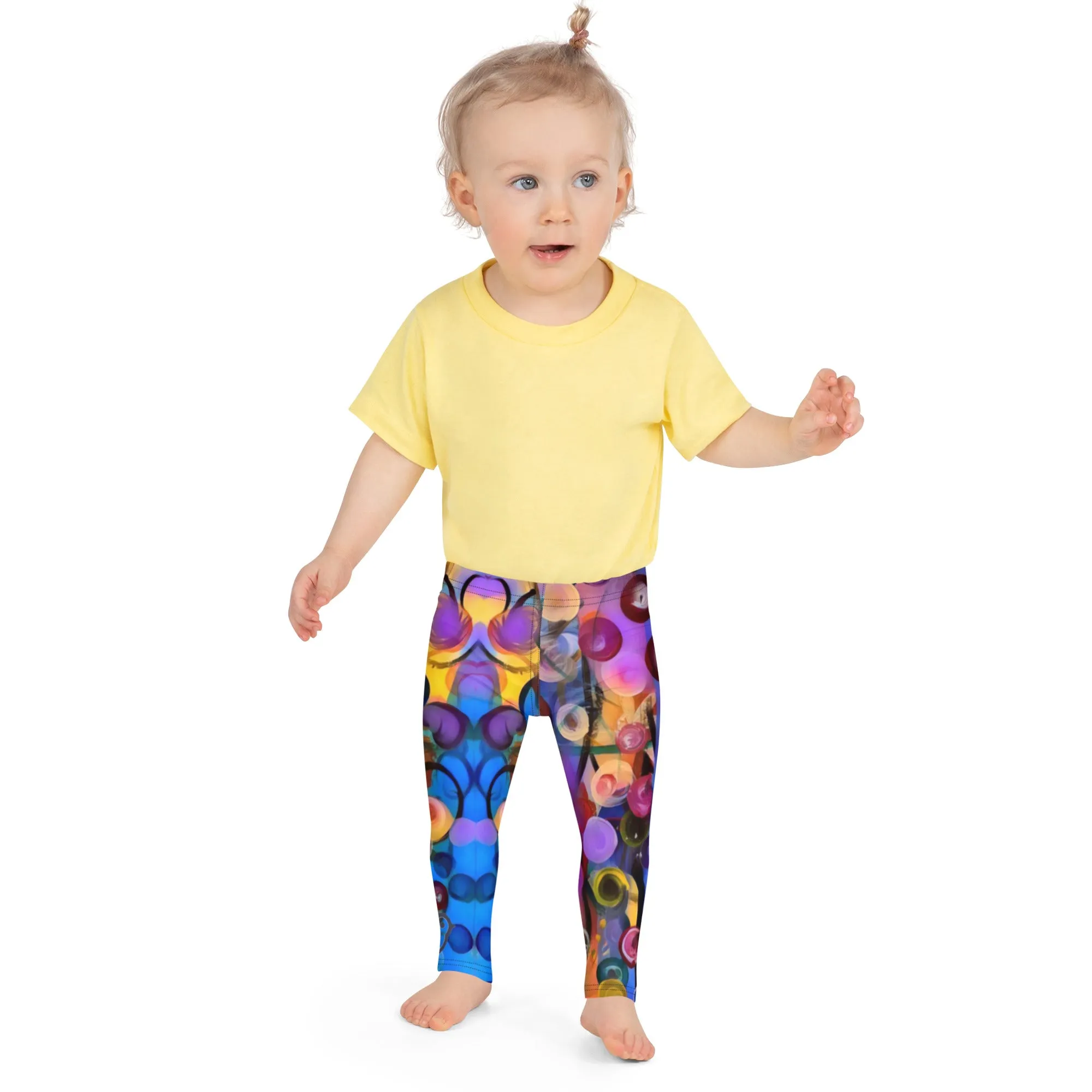 Girls/Toddler Leggings "Breeze Bright"