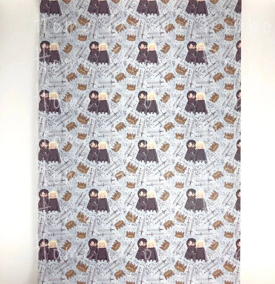 GOT Dany & Jon Vinyl Sheet