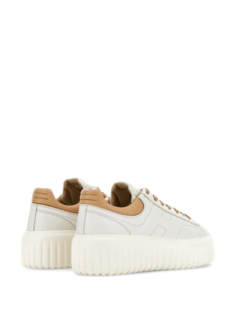 H-stripes leather sneakers