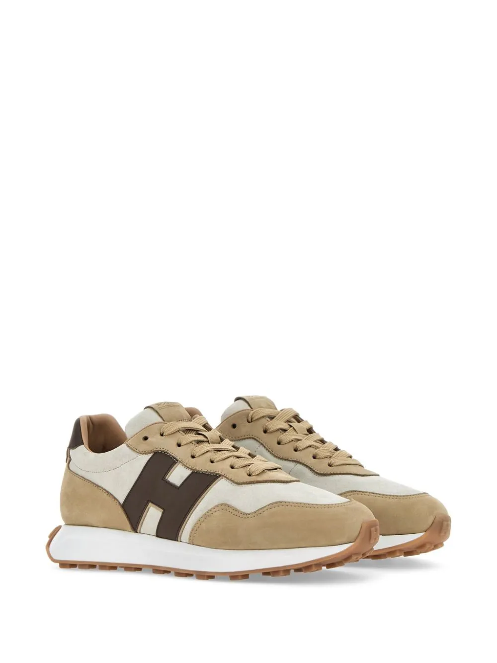 H601 leather sneakers