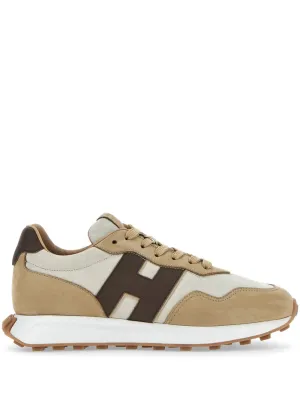 H601 leather sneakers