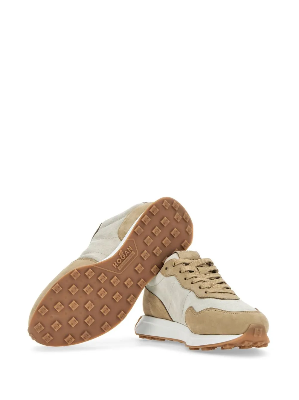 H601 leather sneakers