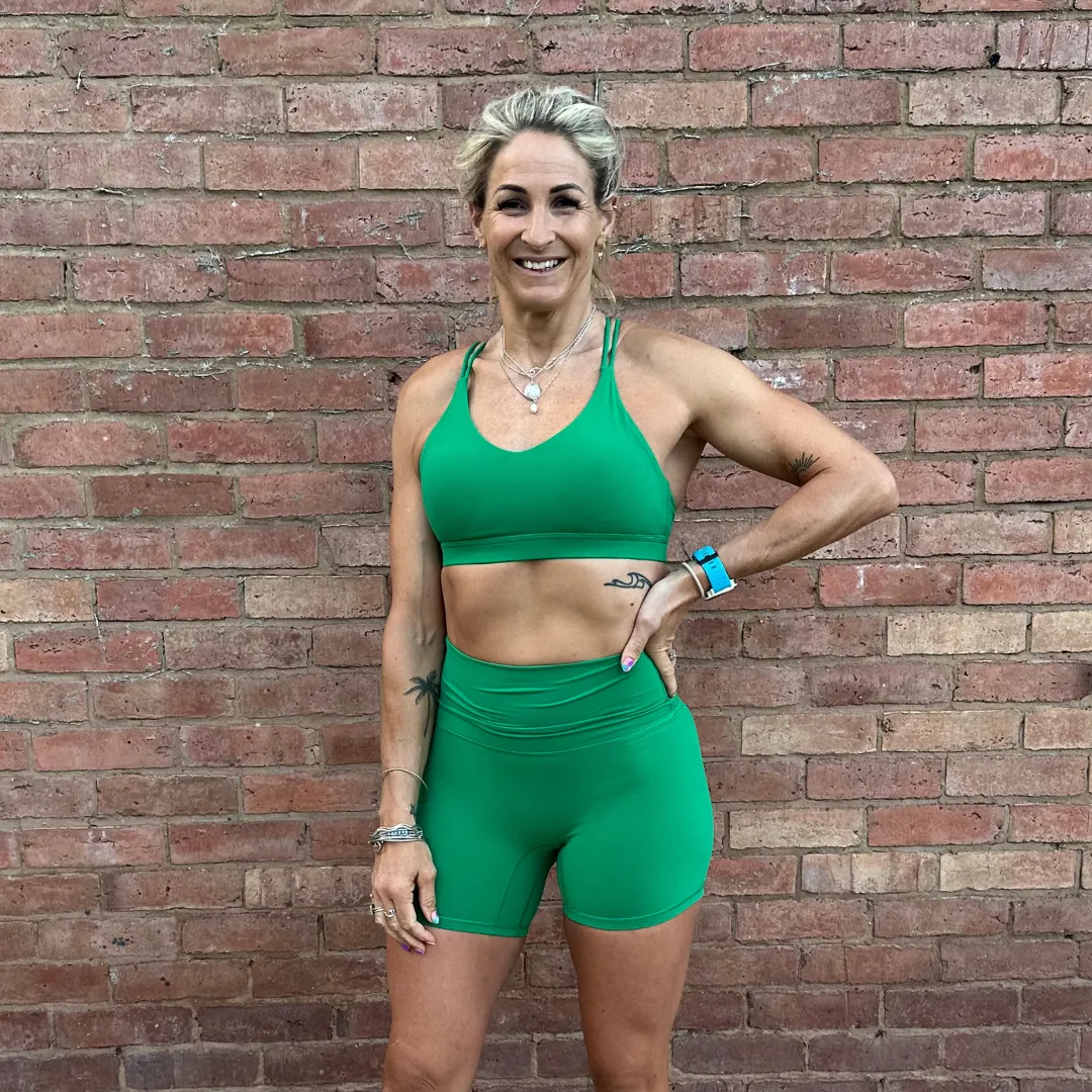 Halo Lana Bra in Jade