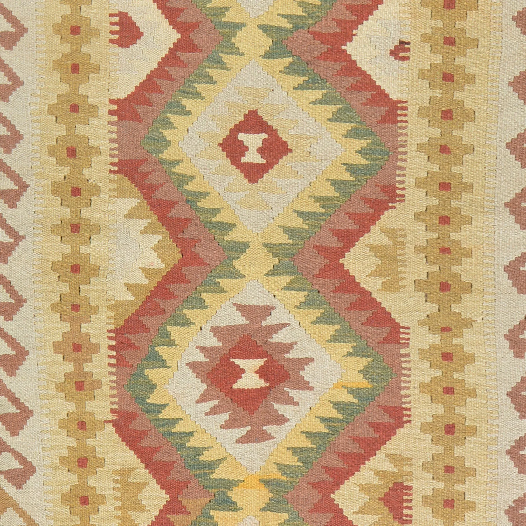 Hand-Woven Reversible Momana Kilim Handmade Wool Rug (Size 3.5 X 6.10) Brral-5166