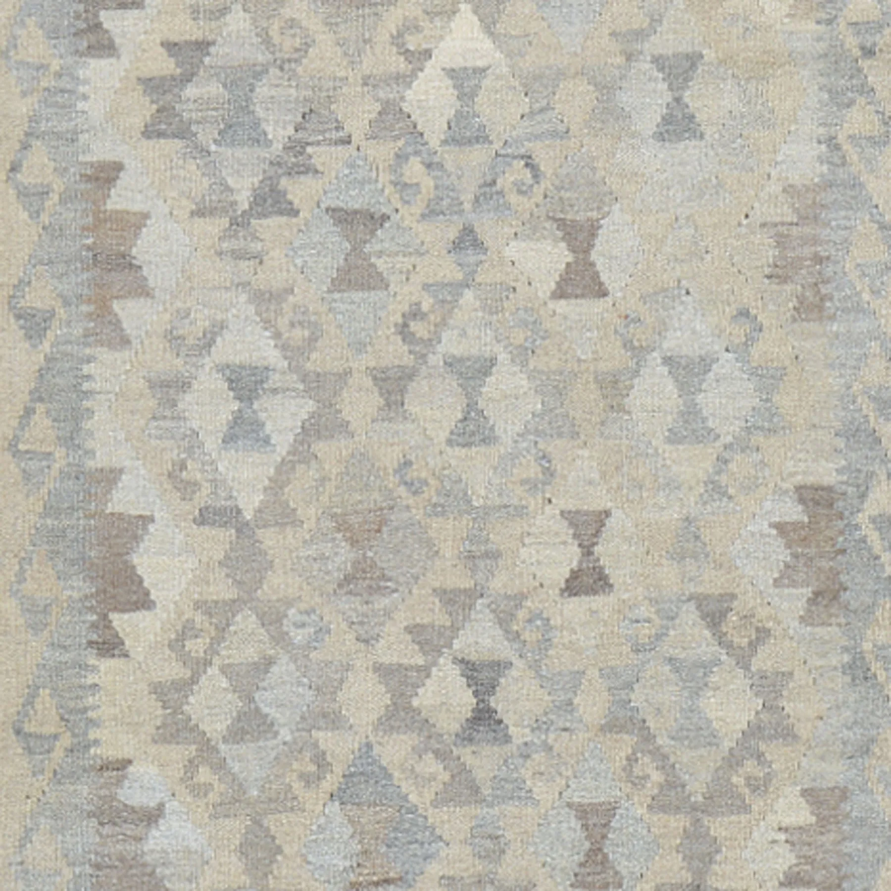 Hand-Woven Tribal Afghan Reversible Momana Kilim 100% Wool Rug (Size 2.8 X 9.9) Cwral-9528