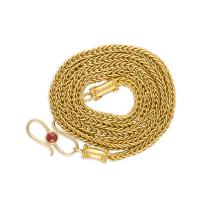 Handwoven Duo Loop-in-Loop Chain