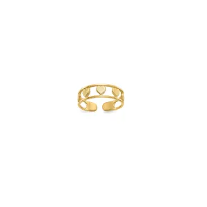 Heart Toe Ring (14K)