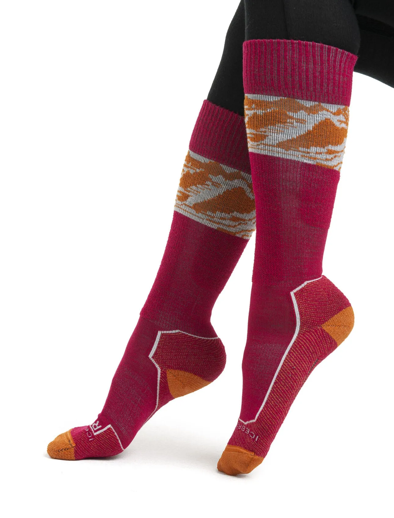 Icebreaker - Women Ski  Light OTC Alps 3D
