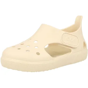 Igor Surfi Cream Sandals for Toddlers