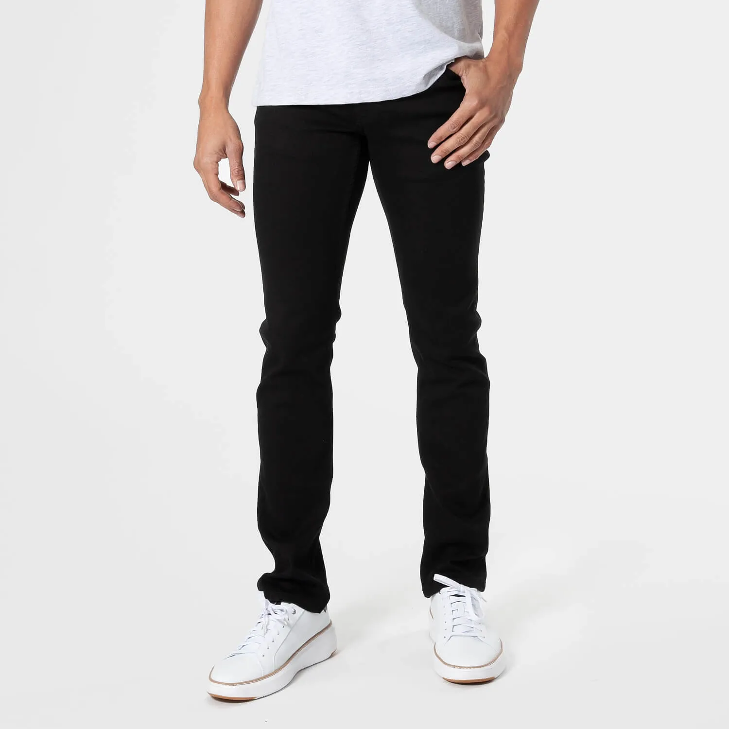 Indigo and Black Wash Slim Comfort Stretch Jeans 2-Pack