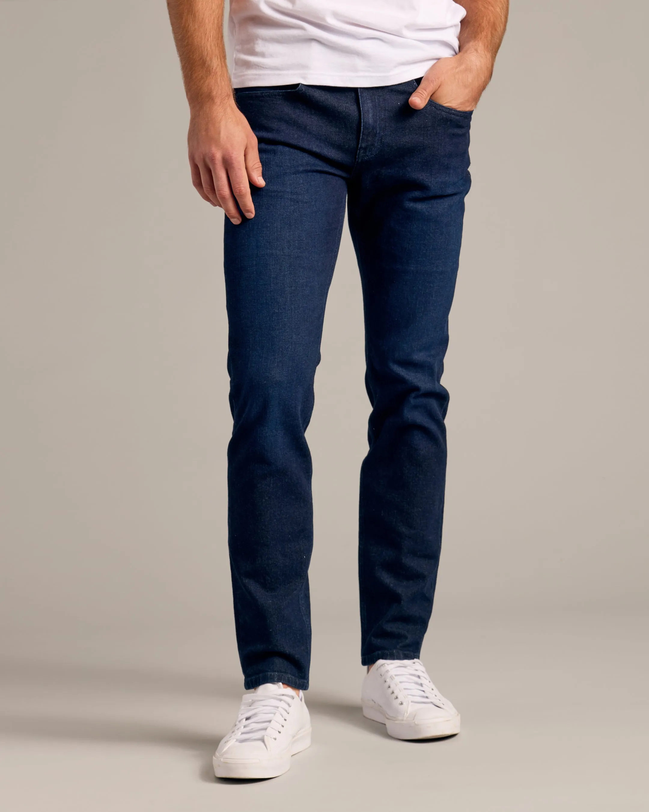 Indigo and Black Wash Slim Comfort Stretch Jeans 2-Pack