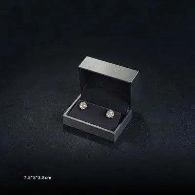 Jewelry Grey Leather Boxes