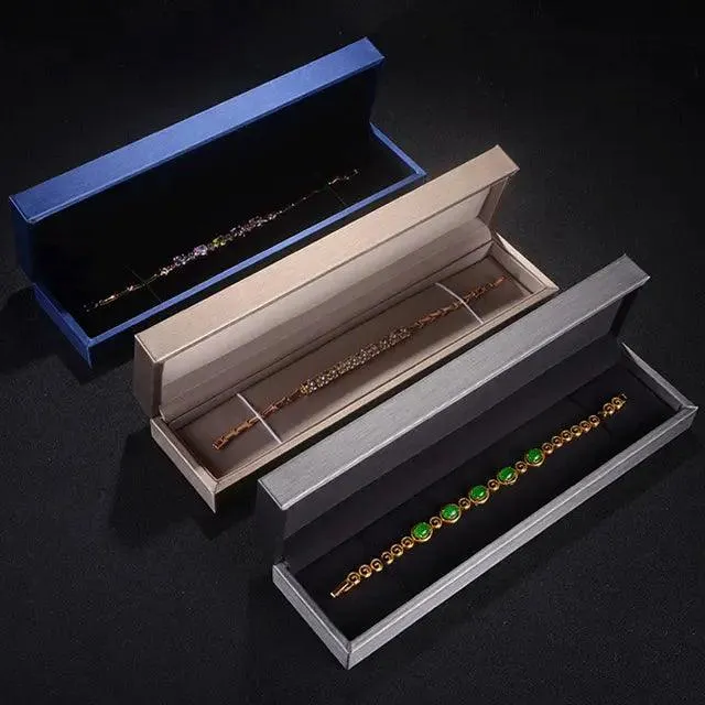 Jewelry Grey Leather Boxes