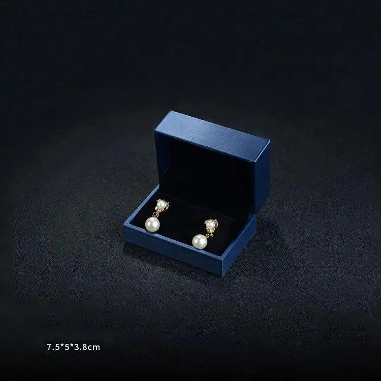 Jewelry Grey Leather Boxes