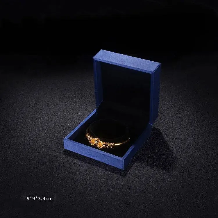 Jewelry Grey Leather Boxes