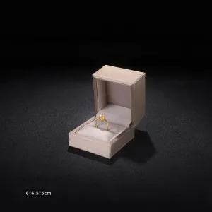 Jewelry Grey Leather Boxes