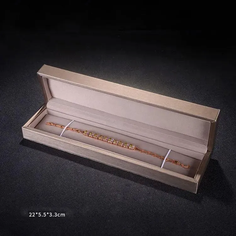Jewelry Grey Leather Boxes