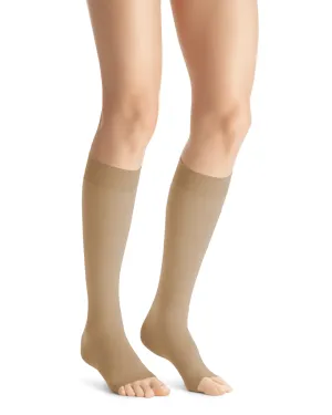 Jobst Opaque Open Toe Knee Highs 30-40 mmHg