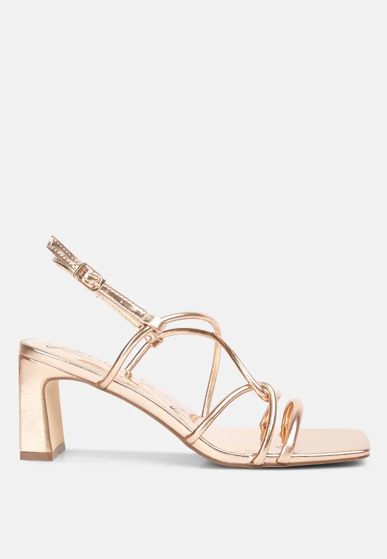 Knotted Strap Sandals