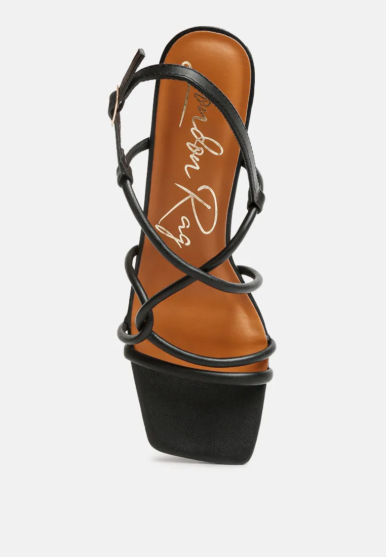 Knotted Strap Sandals