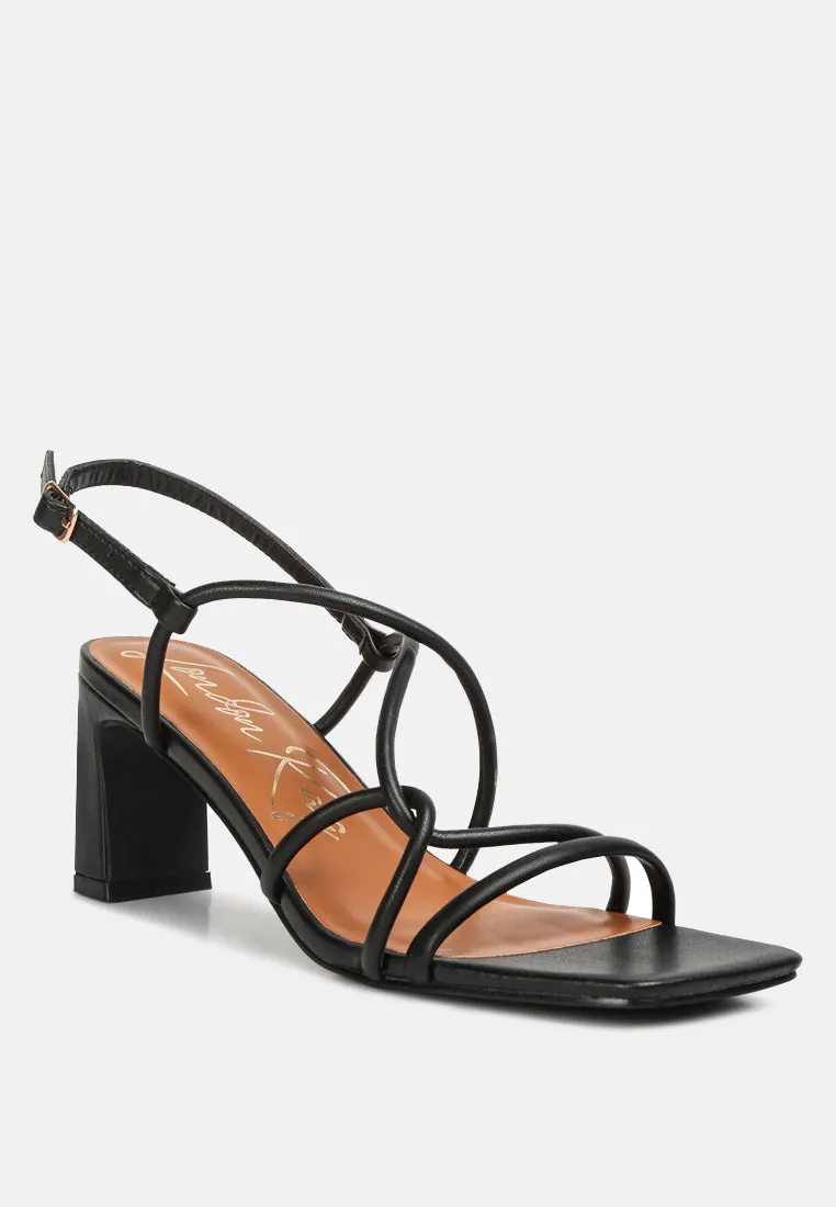 Knotted Strap Sandals