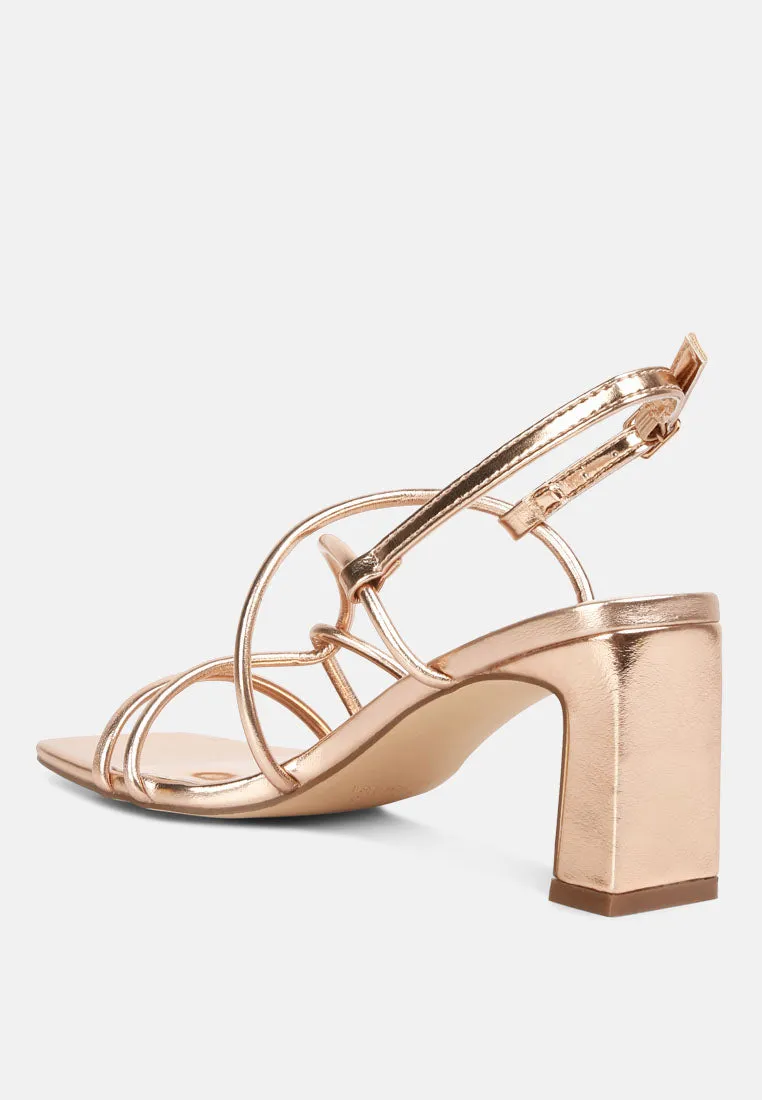 Knotted Strap Sandals