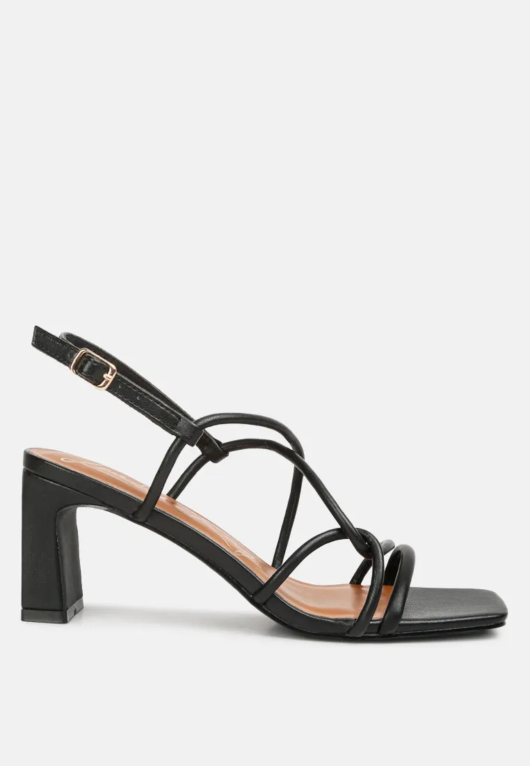 Knotted Strap Sandals