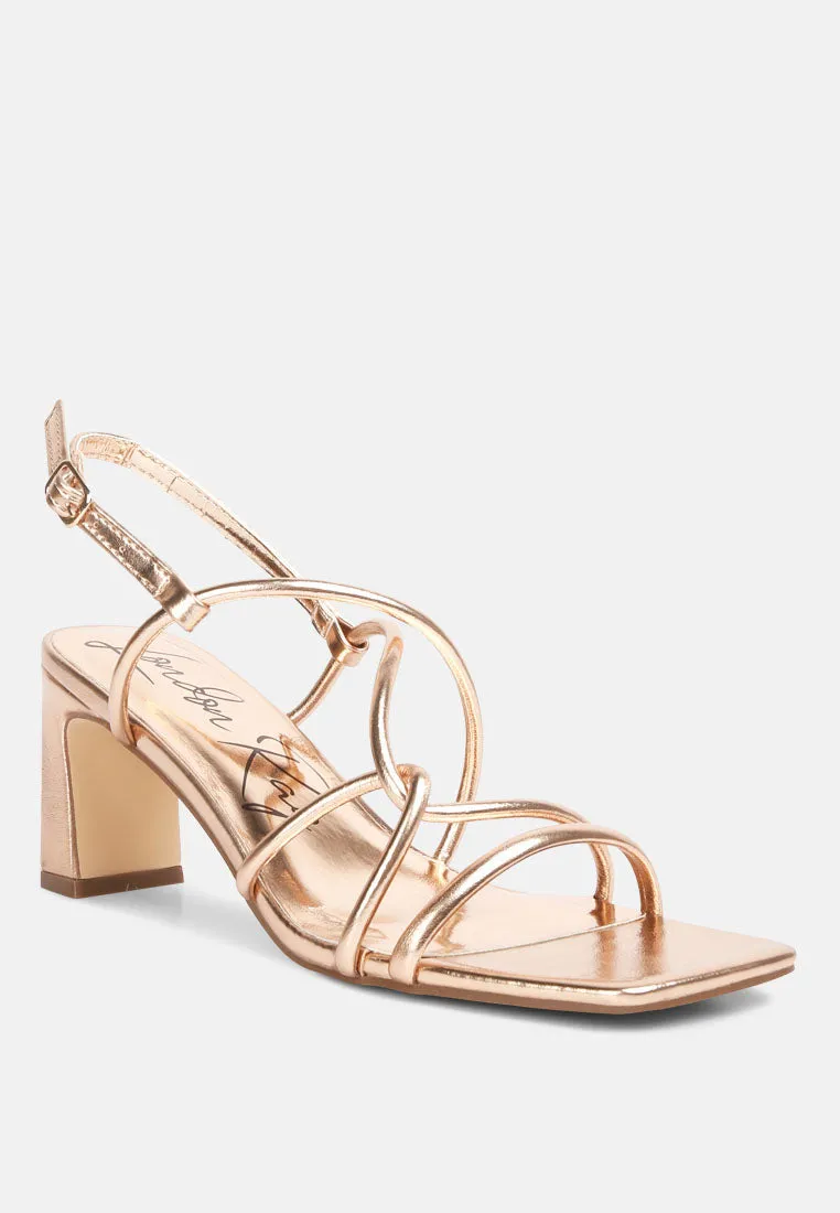 Knotted Strap Sandals