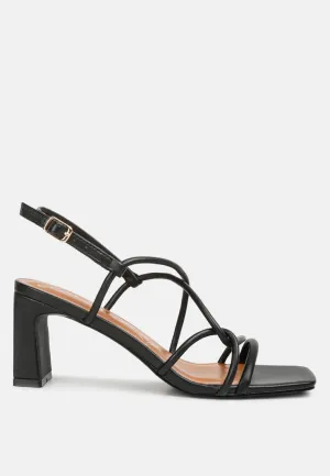 Knotted Strap Sandals