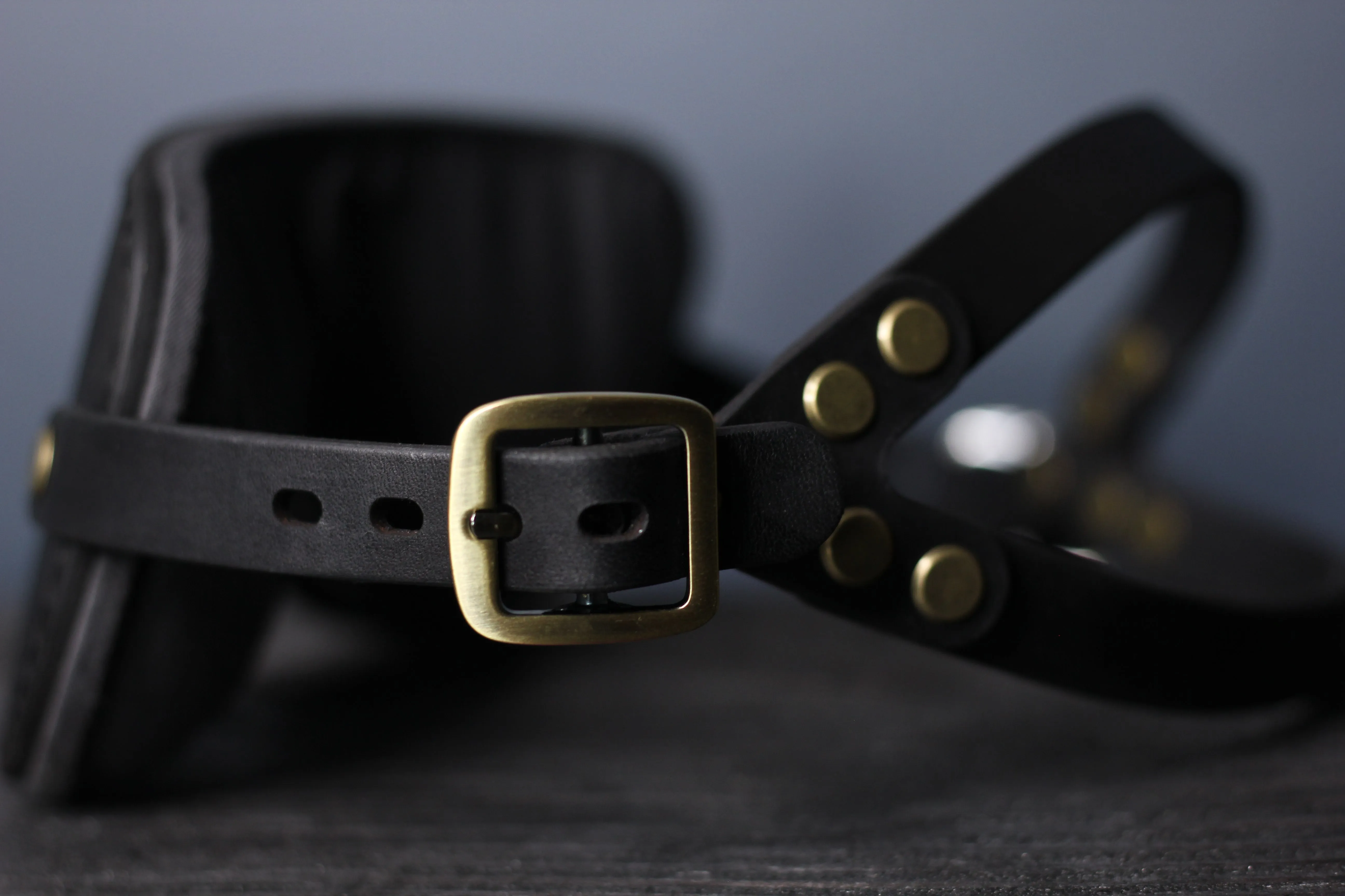 Leather Blindfold