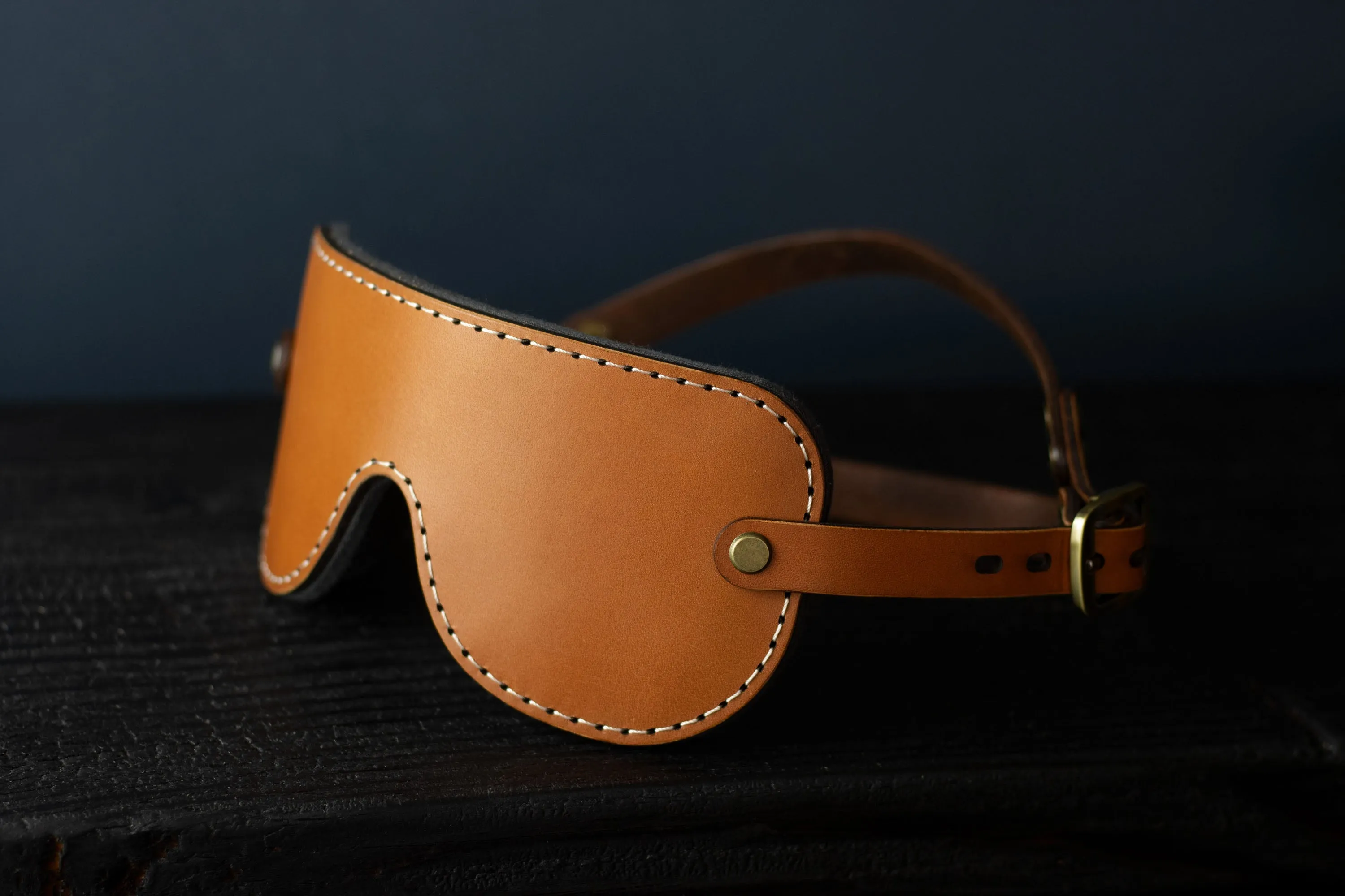Leather Blindfold