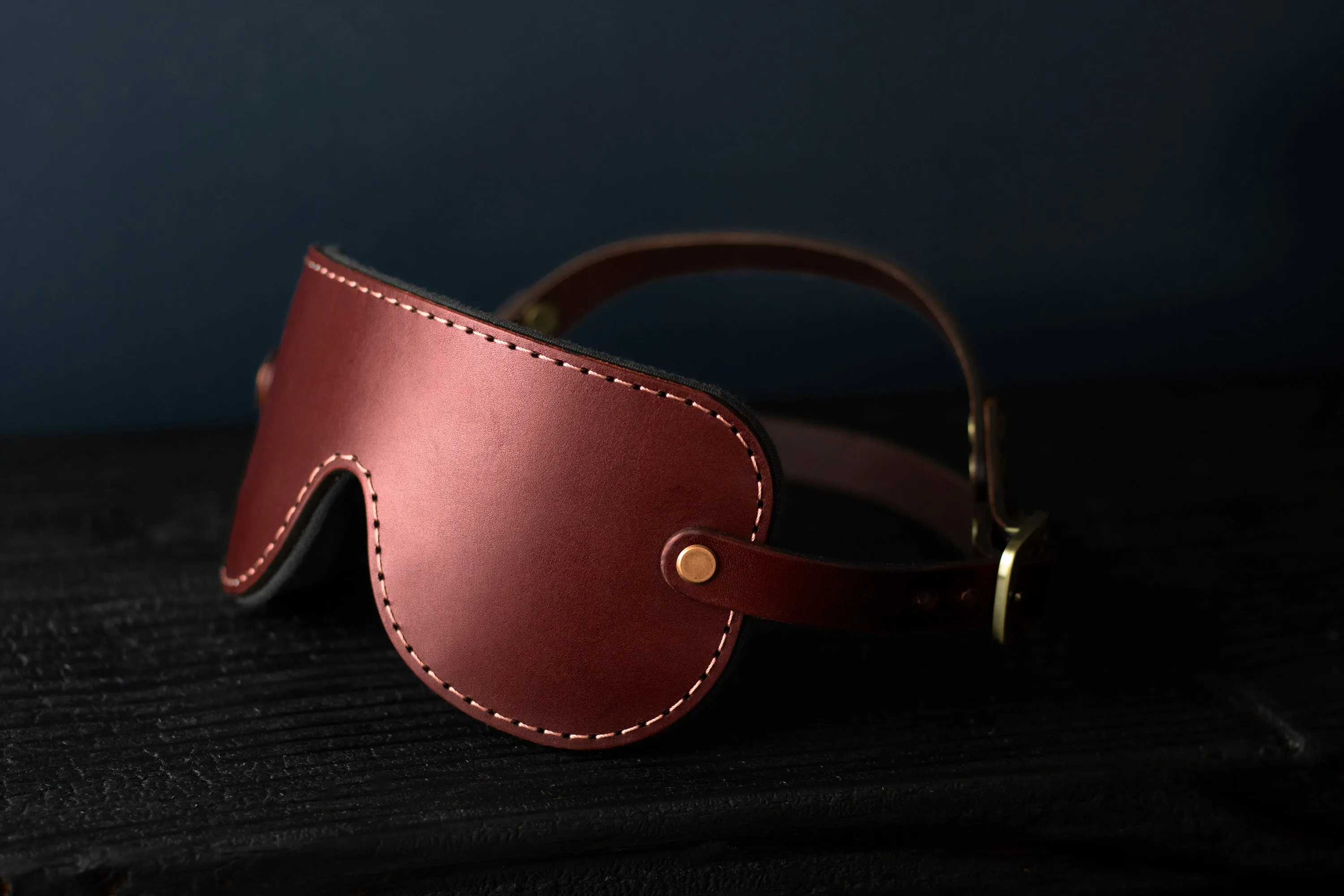Leather Blindfold