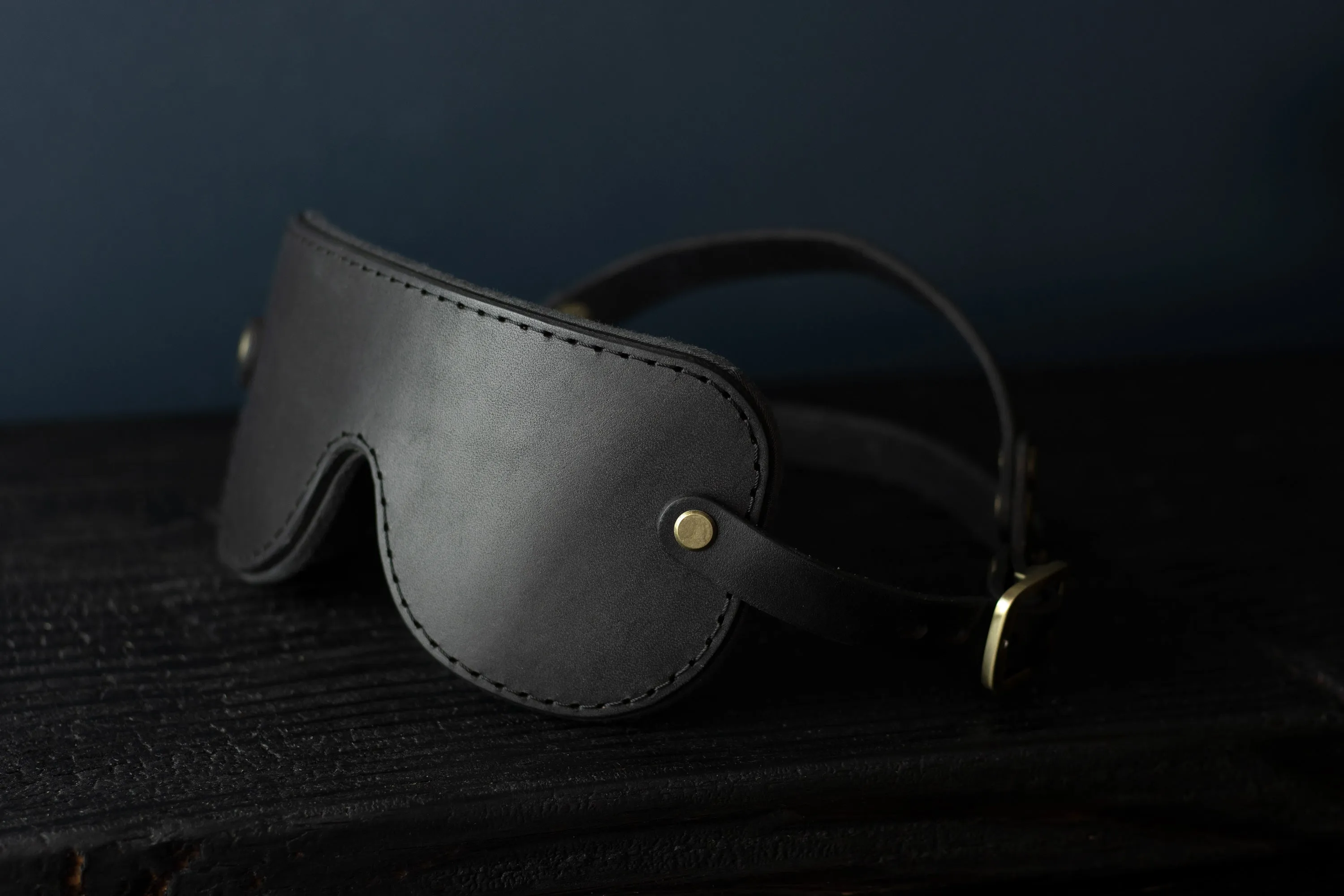 Leather Blindfold