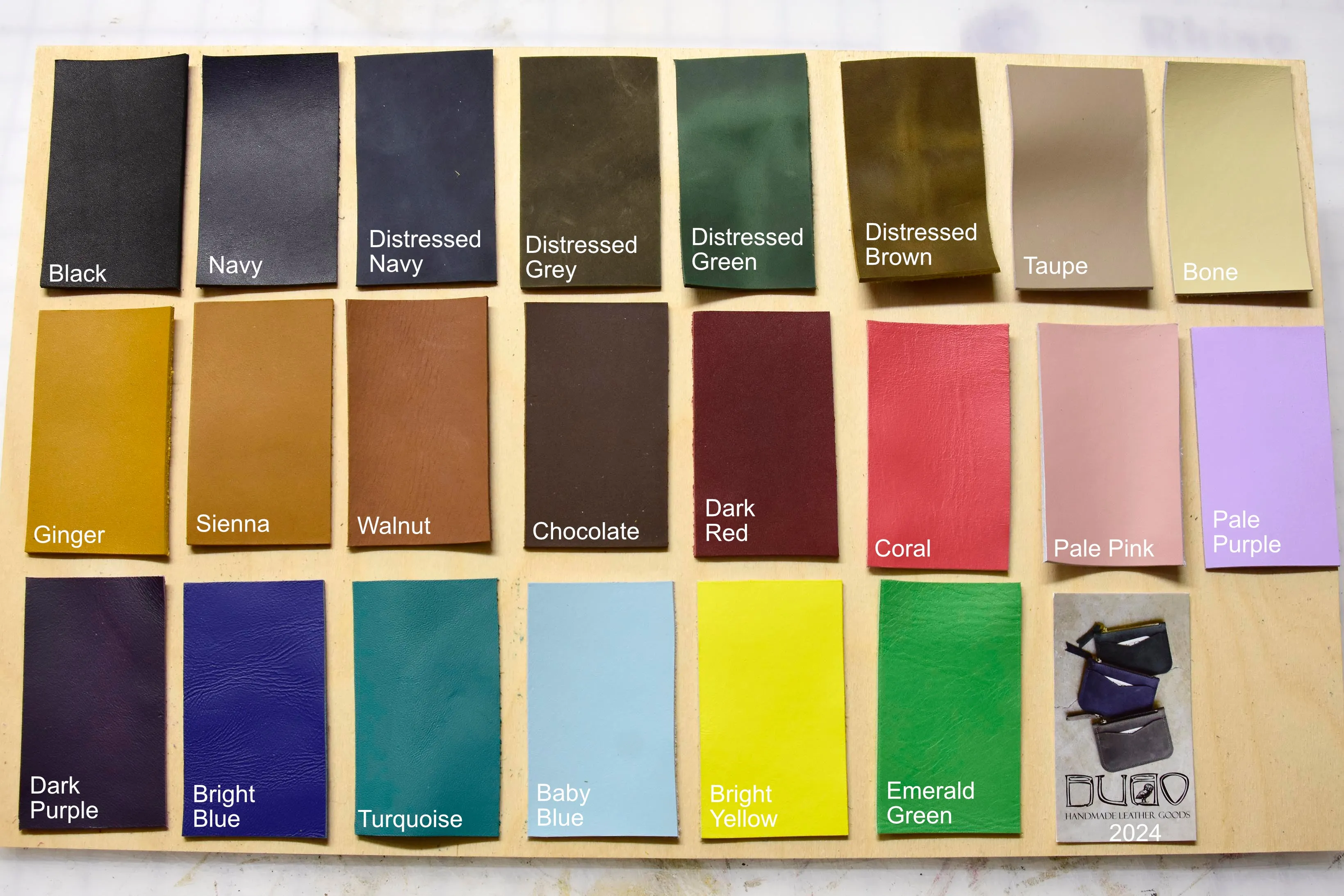 Leather Passport Cover - Travel Wallet