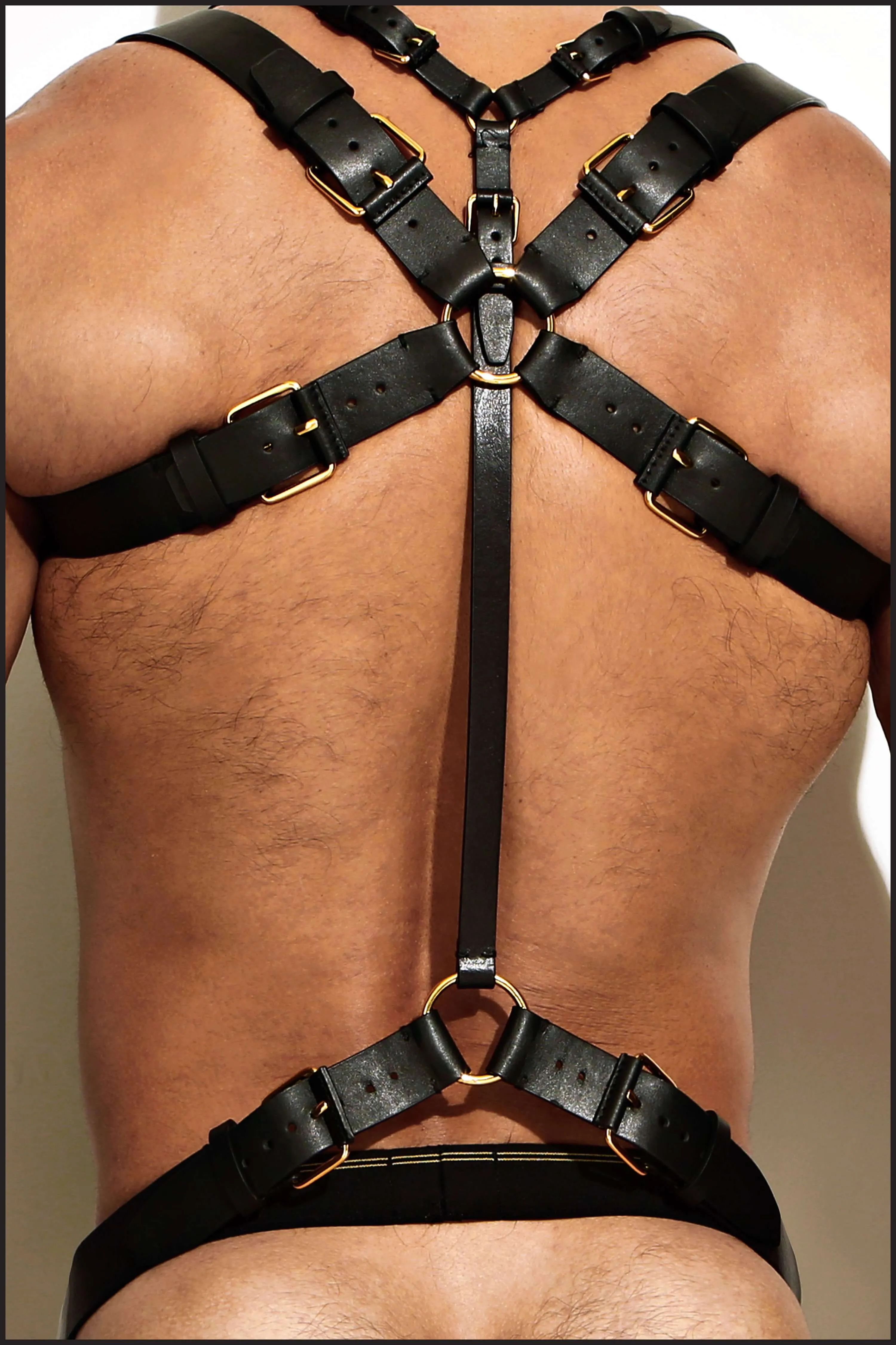 Leather Suspender Harness