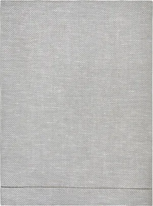 LINEN HERRINGBONE HAND TOWELS